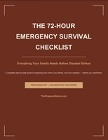 THE 72-HOUR EMERGENCY SURVIVAL CHECKLIST